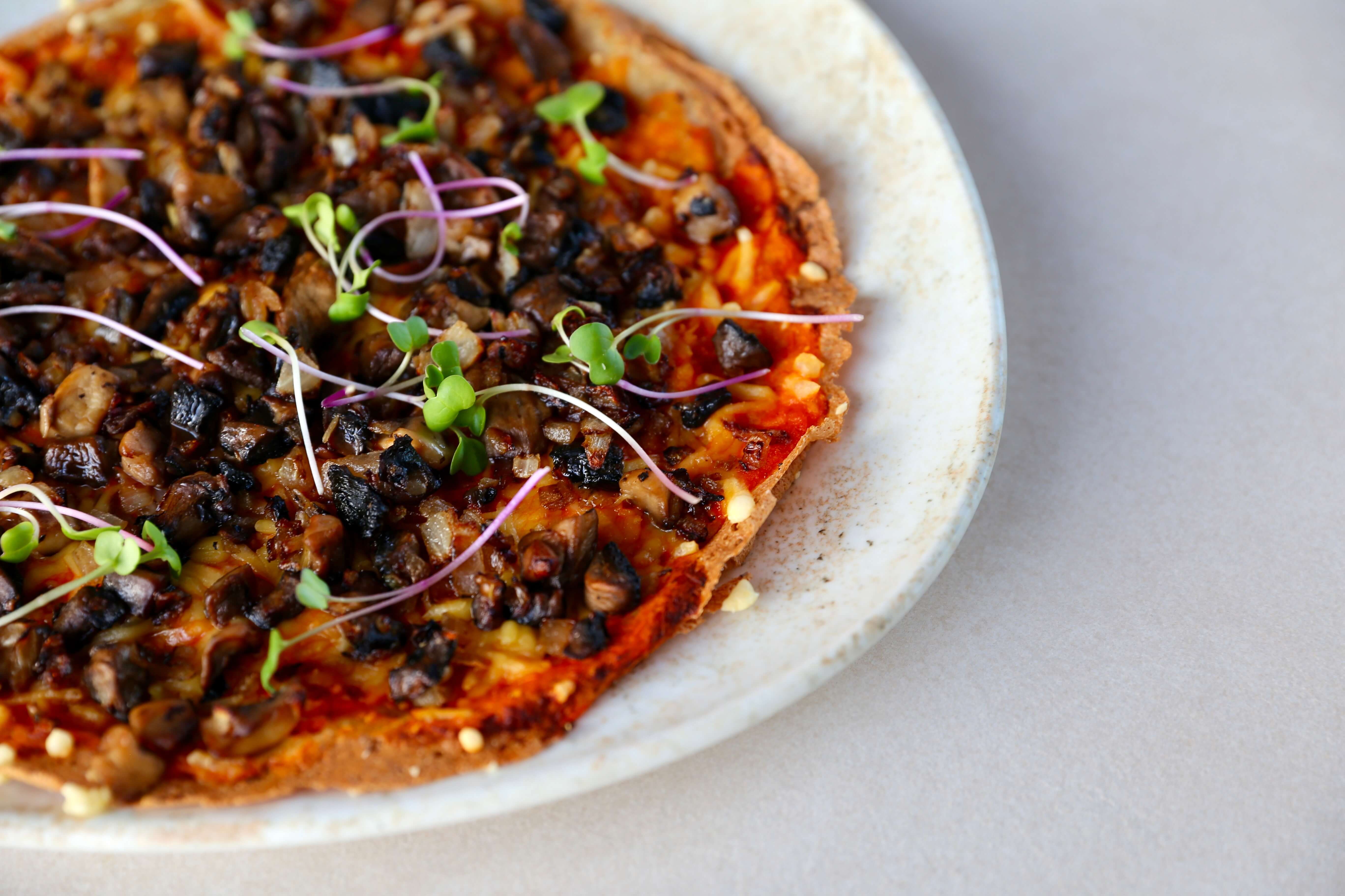 Mushroom Pizza