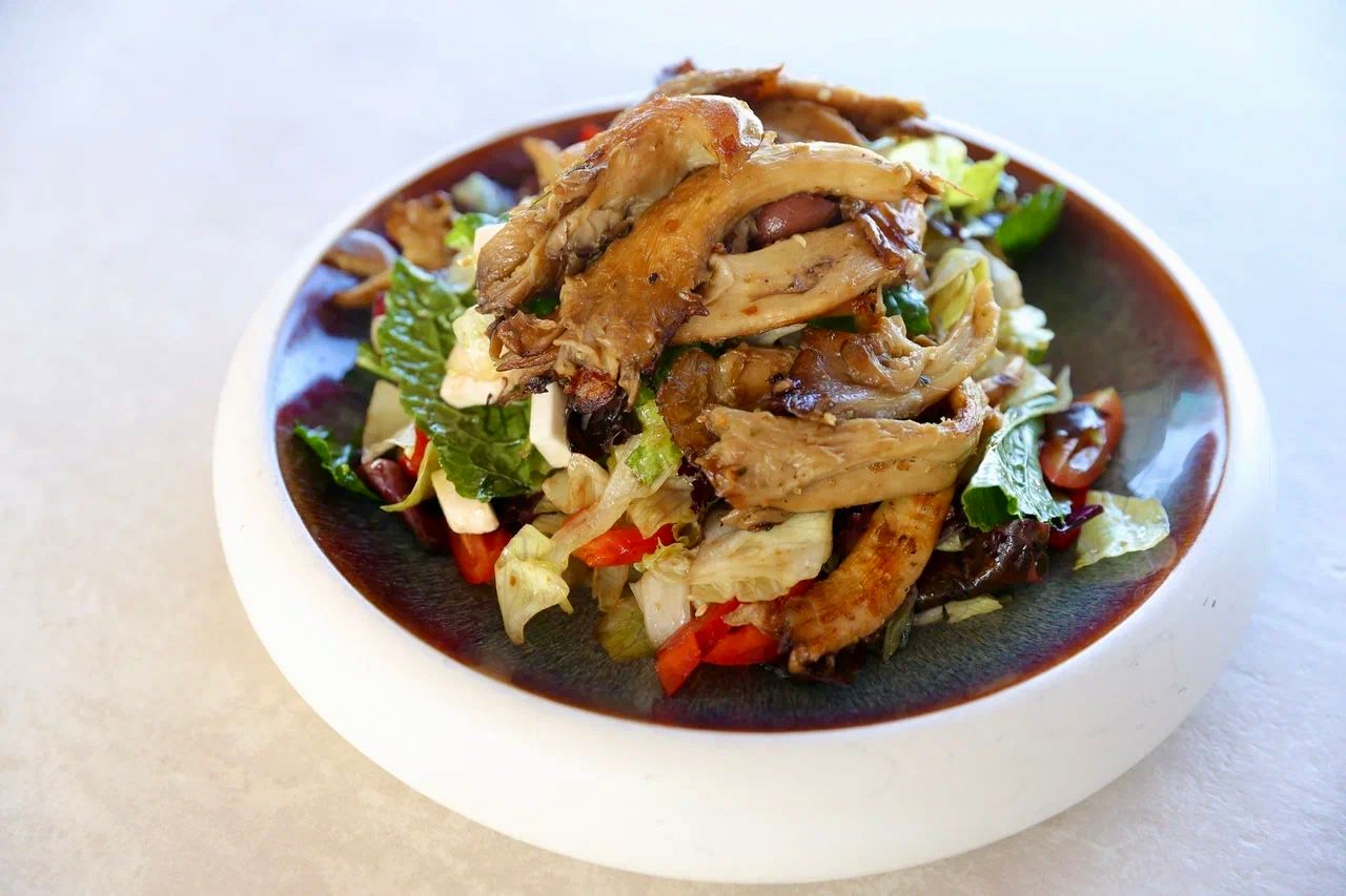 Oyster Mushrooms Salad