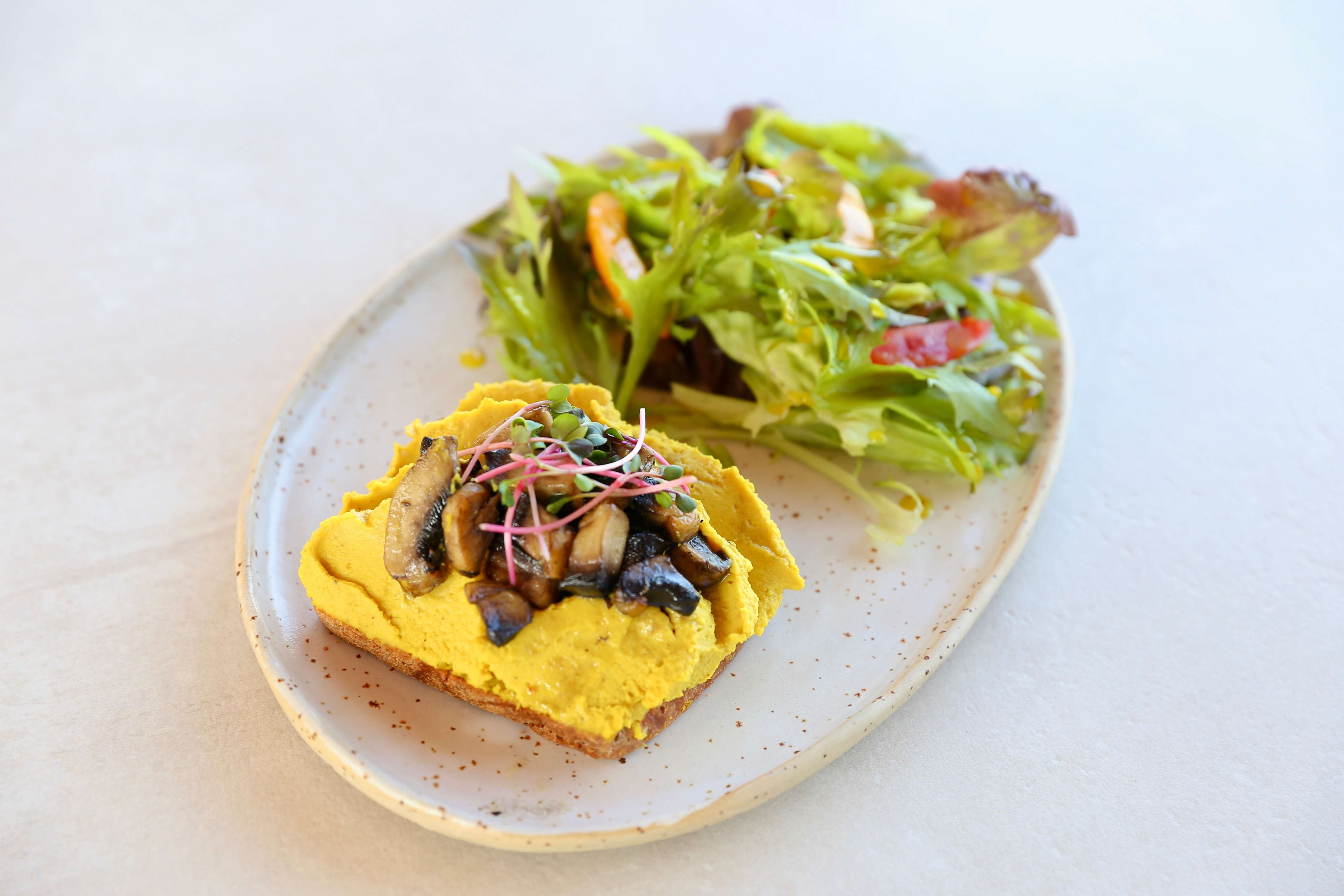 Yellow Bruschetta